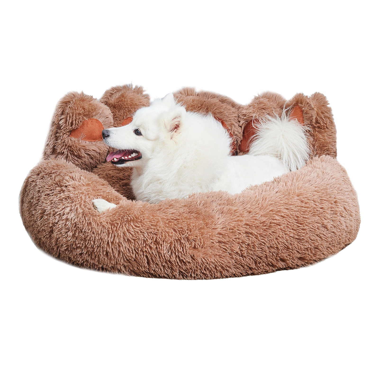 Cozy Bear Paw Pet Bed - Image 2