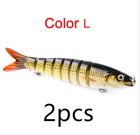 Multi-Jointed Fishing Lure Realistic Hard Bait for Trolling & Carp Fishing - Image 6