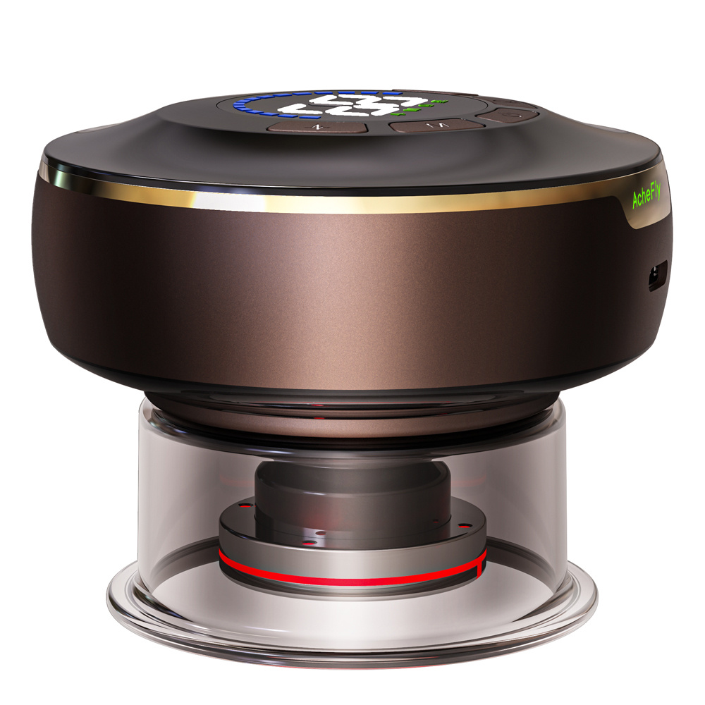 Rechargeable Gua Sha Massager – Smart Therapy for Face & Body!