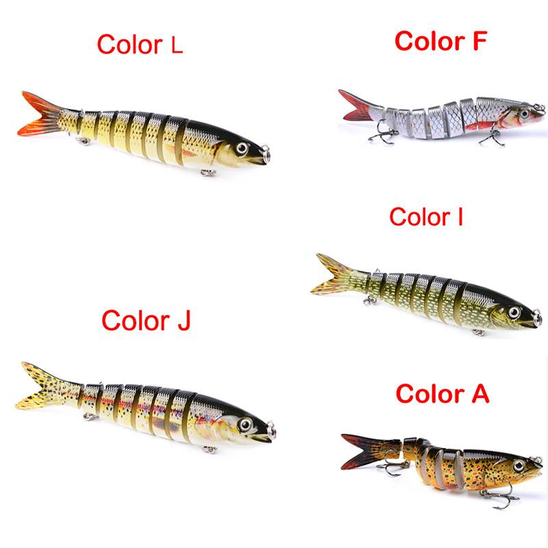 Multi-Jointed Fishing Lure Realistic Hard Bait for Trolling & Carp Fishing - Image 4