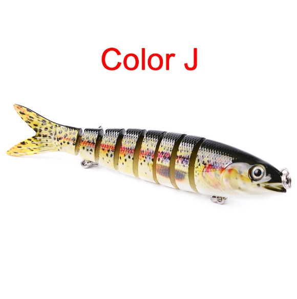 Multi-Jointed Fishing Lure Realistic Hard Bait for Trolling & Carp Fishing - Image 8