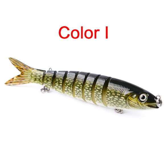 Multi-Jointed Fishing Lure Realistic Hard Bait for Trolling & Carp Fishing - Image 3