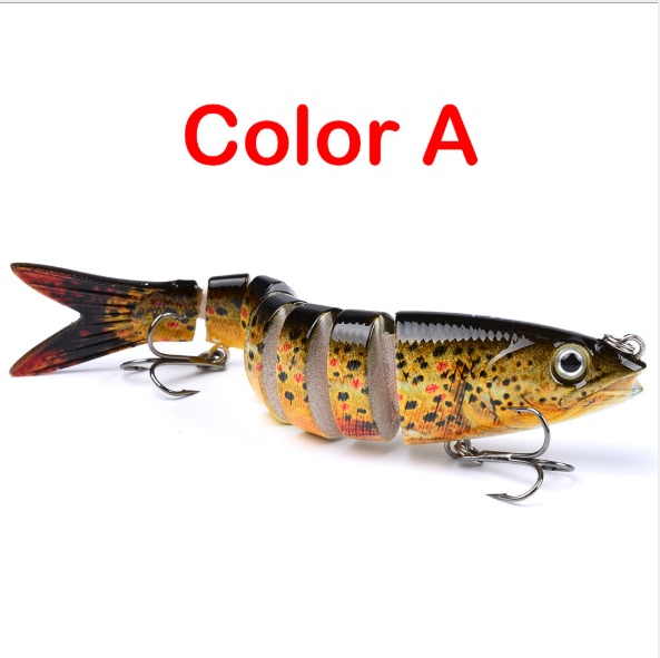 Multi-Jointed Fishing Lure Realistic Hard Bait for Trolling & Carp Fishing - Image 5