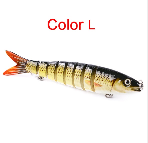 Multi-Jointed Fishing Lure Realistic Hard Bait for Trolling & Carp Fishing - Image 2