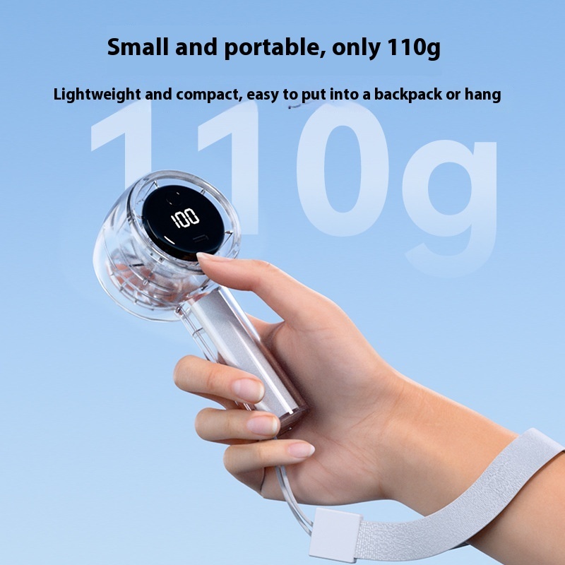 Ultra-Quiet USB Mini Fan – Sleek, Compact, & Gift-Worthy! - Image 2