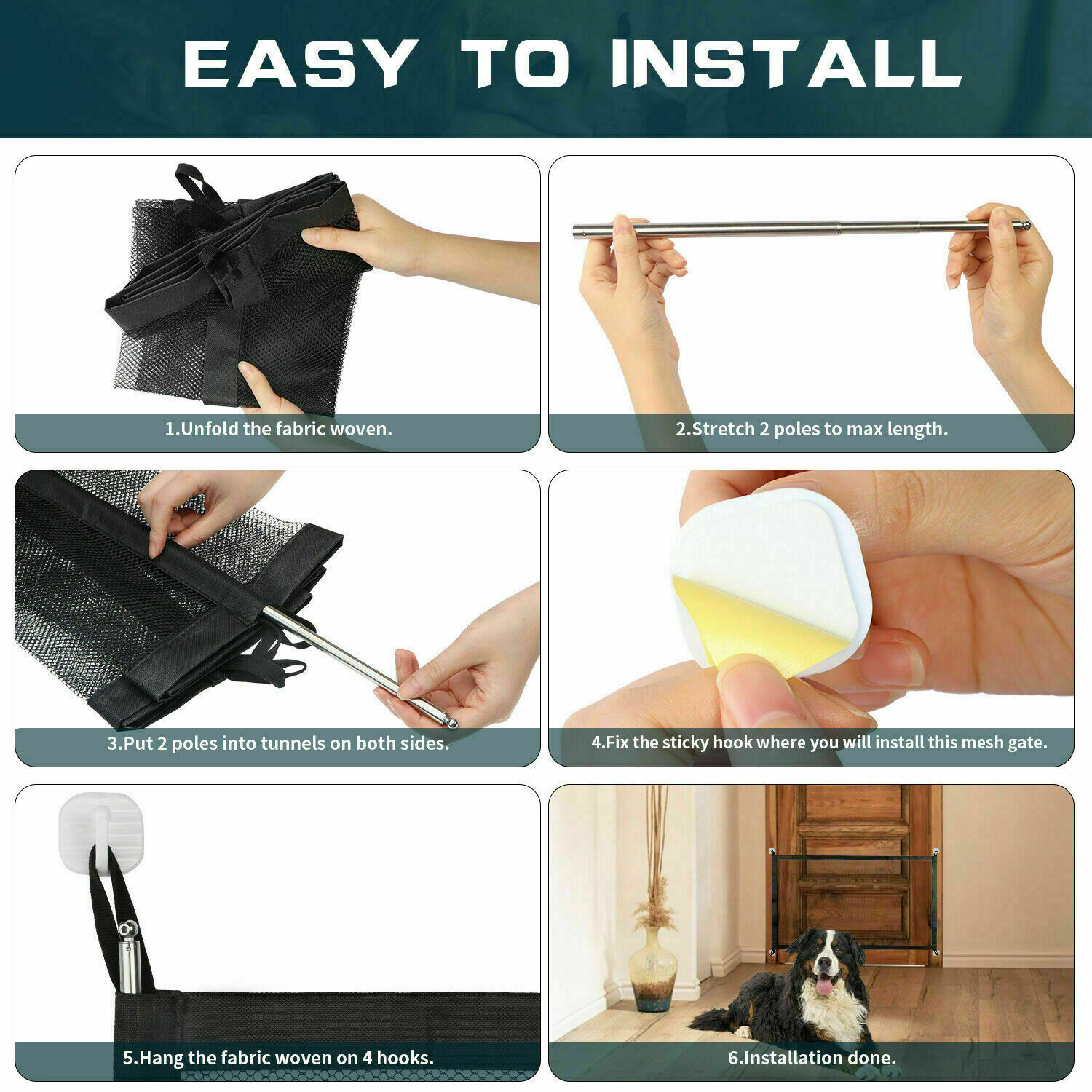 Portable Mesh Safety Gate - Image 8