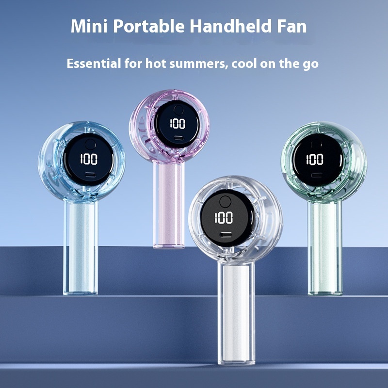 Ultra-Quiet USB Mini Fan – Sleek, Compact, & Gift-Worthy!