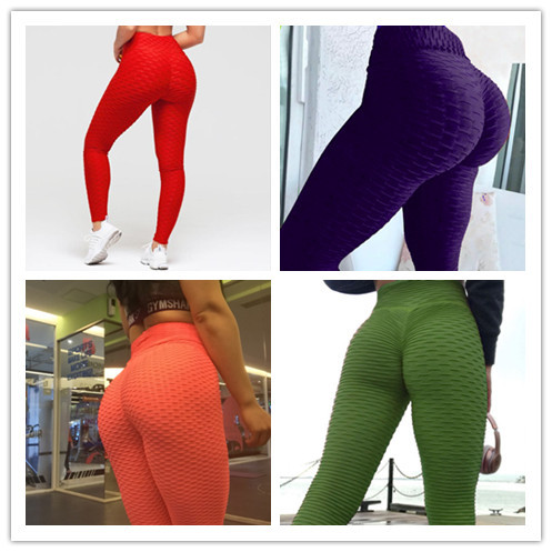 WOW Your Booty Lifting Anti Cellulite Scrunch Leggings - Image 4