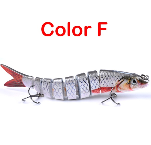 Multi-Jointed Fishing Lure Realistic Hard Bait for Trolling & Carp Fishing - Image 7