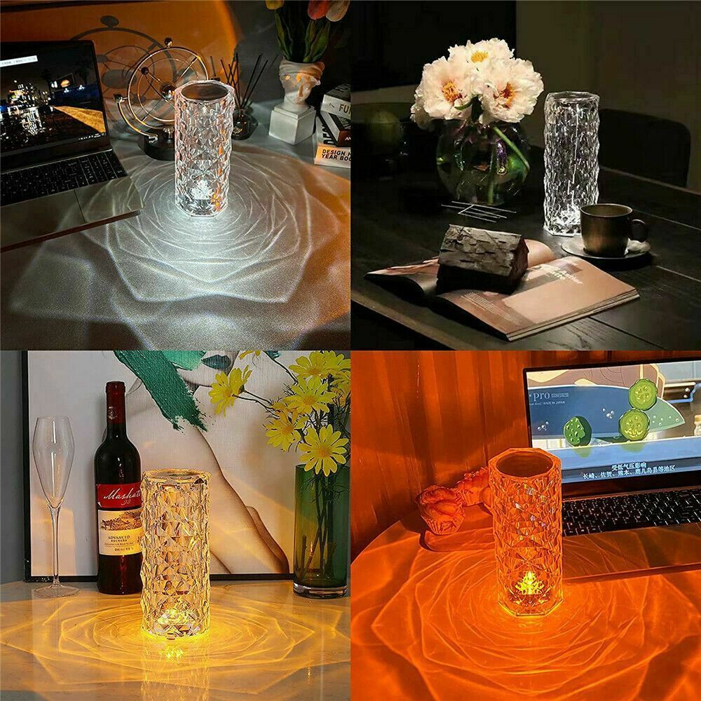 LED Crystal Diamond Lamp Touch & Remote-Control Night Light - Image 5