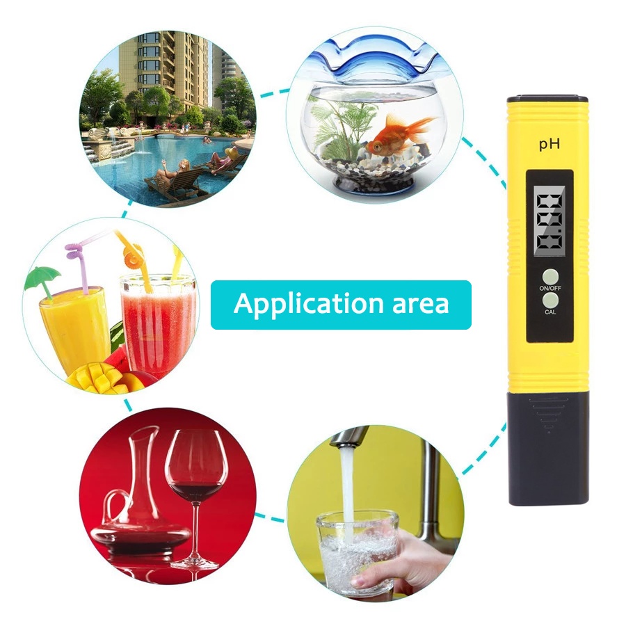 Digital pH Meter High-Precision Water Quality Tester (0-14 pH Range) - Image 3