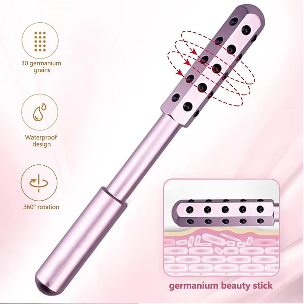 Germanium Beauty Stick Facial Roller & Massager for Radiant Skin