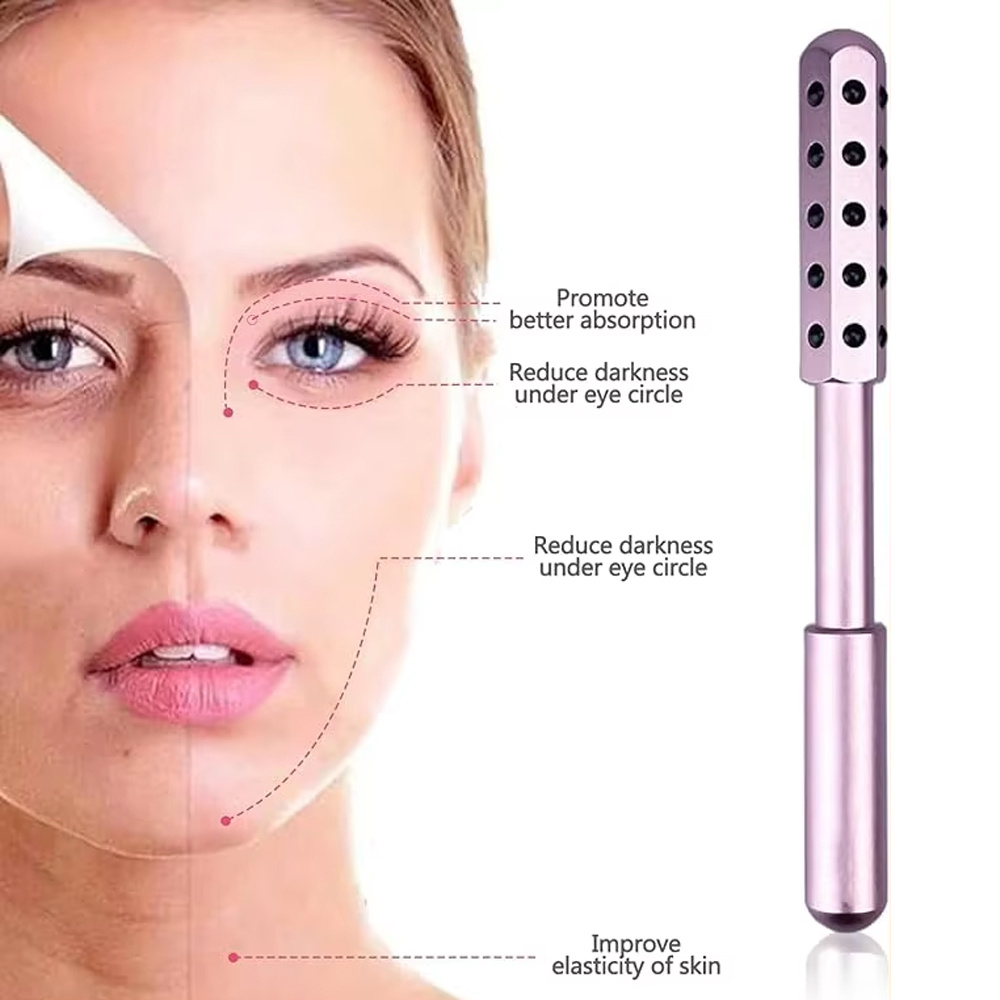Germanium Beauty Stick Facial Roller & Massager for Radiant Skin - Image 3
